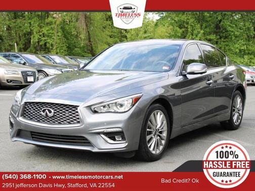 Photo 1 of 18 of 2021 INFINITI Q50 3.0t LUXE