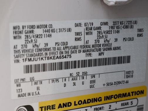 Photo 3 of 28 of 2019 Ford Expedition Limited