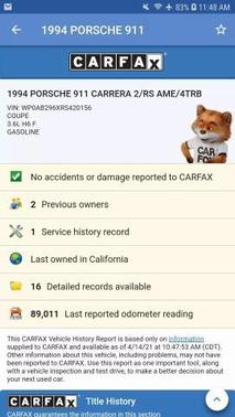 Photo 2 of 63 of 1994 Porsche 911 Carrera 4