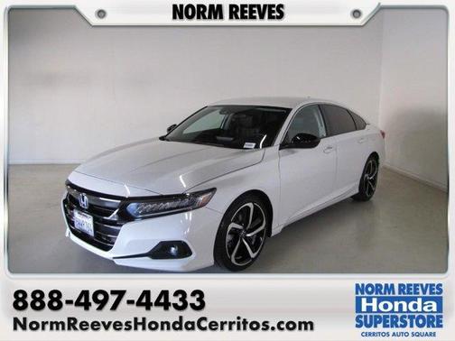 Photo 1 of 27 of 2021 Honda Accord Sport SE
