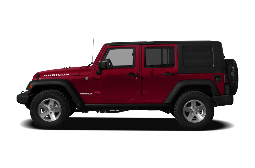 Jeep Wrangler вид сбоку